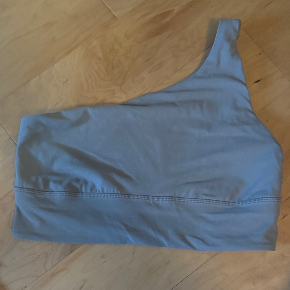 Lululemon Athletica Gray Activewear Sports Bra